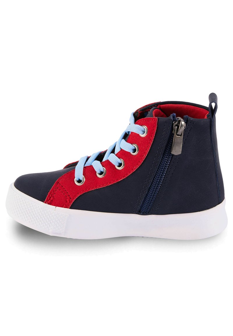 Denokids FIRE TRUCK Sneakers hoog dunkelblau/donkerblauw Zalando.nl