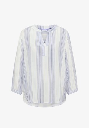 Cecil, 3/4-ARM BLUSE MIT TURN-UP UND STREIFEN - Blouse - deep river blue