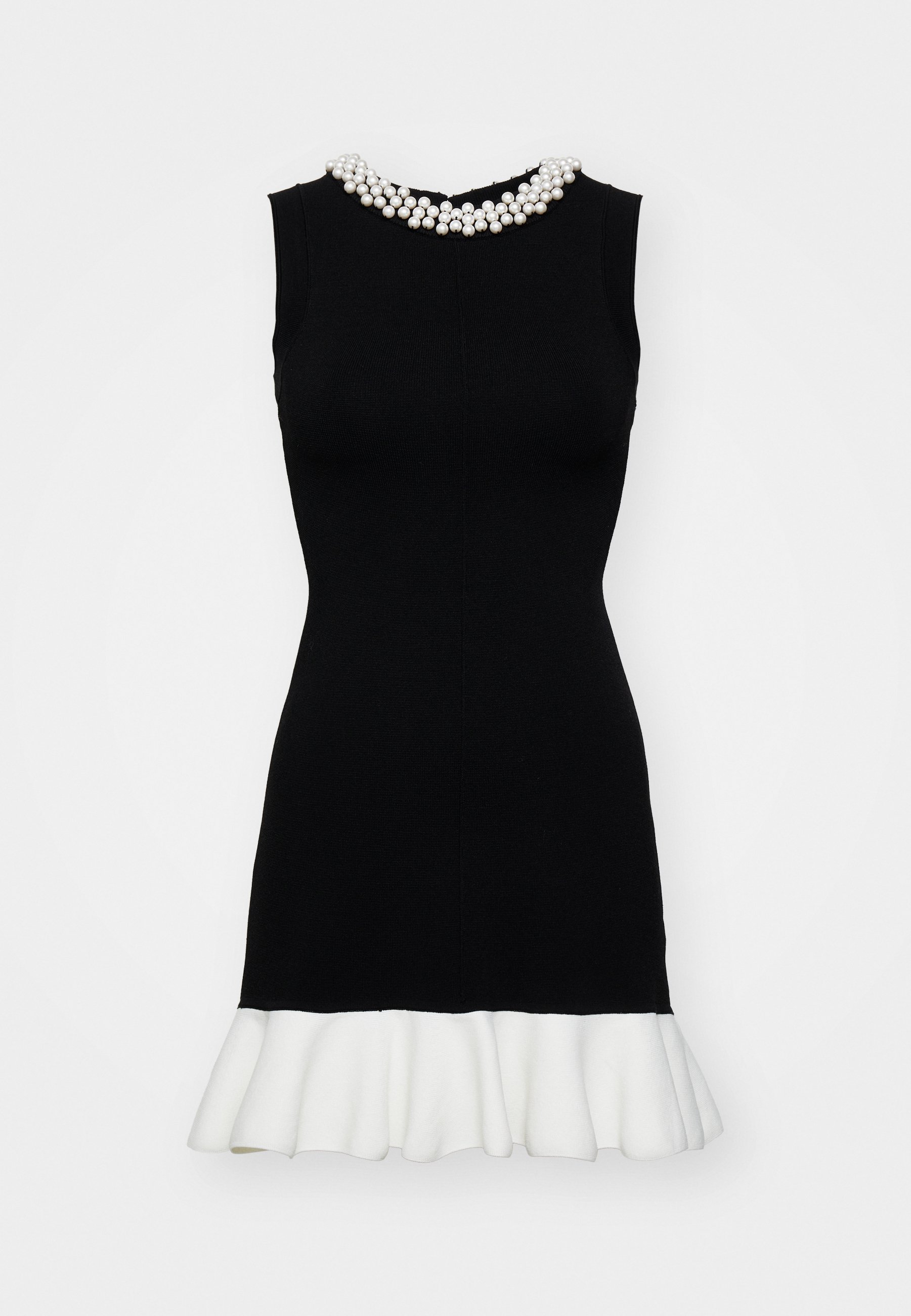 sandro★ ROBE LONGUE A DETAILS CROCHETES ワンピース Long dress with crochet detailing black / gray For Women