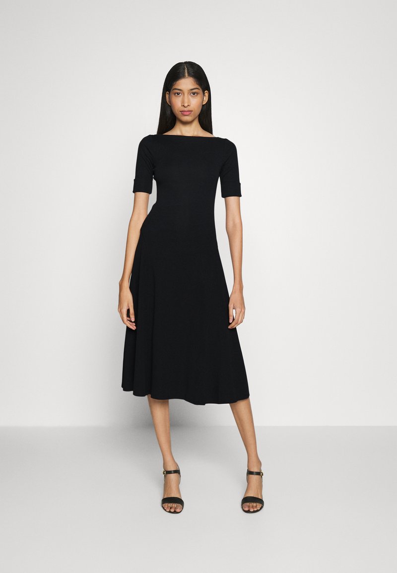 Lauren Ralph Lauren MUNZIE ELBOW SLEEVE DAY DRESS Jerseykleid black