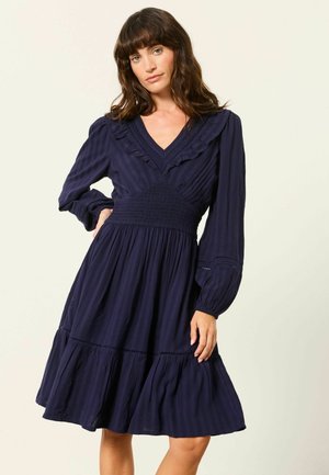 FatFace, JACQUARD DRESS - Freizeitkleid - navy