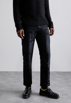 FORMAL PANT - Pantalones - black