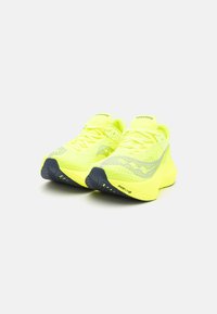 Saucony ENDORPHIN PRO 4 - Zapatillas running asfalto - citron/silver