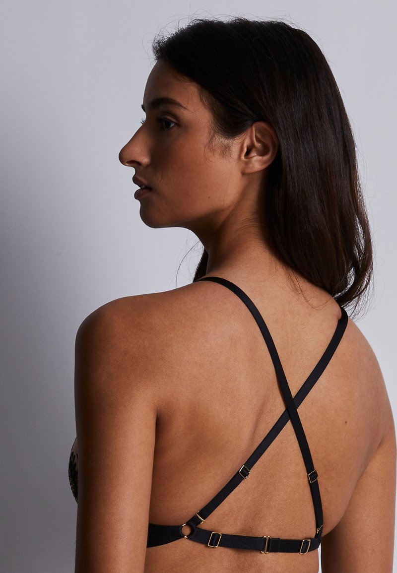 Soutien-gorge Triangle Aubade Trésor Infini - Taille 90E - Black Magic - Neuf Avec étiquettes