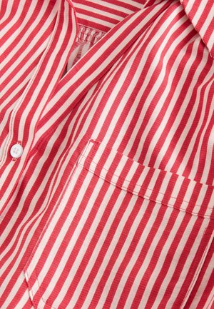 Next SHORT SLEEVE - Button-down blouse - red white stripe