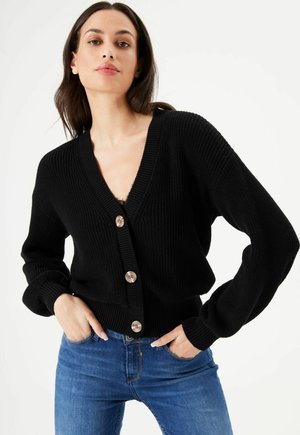 Strickjacke - black