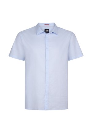 PLUS SIZE PLAIN SHORT-SLEEVE  - Overhemd - sky