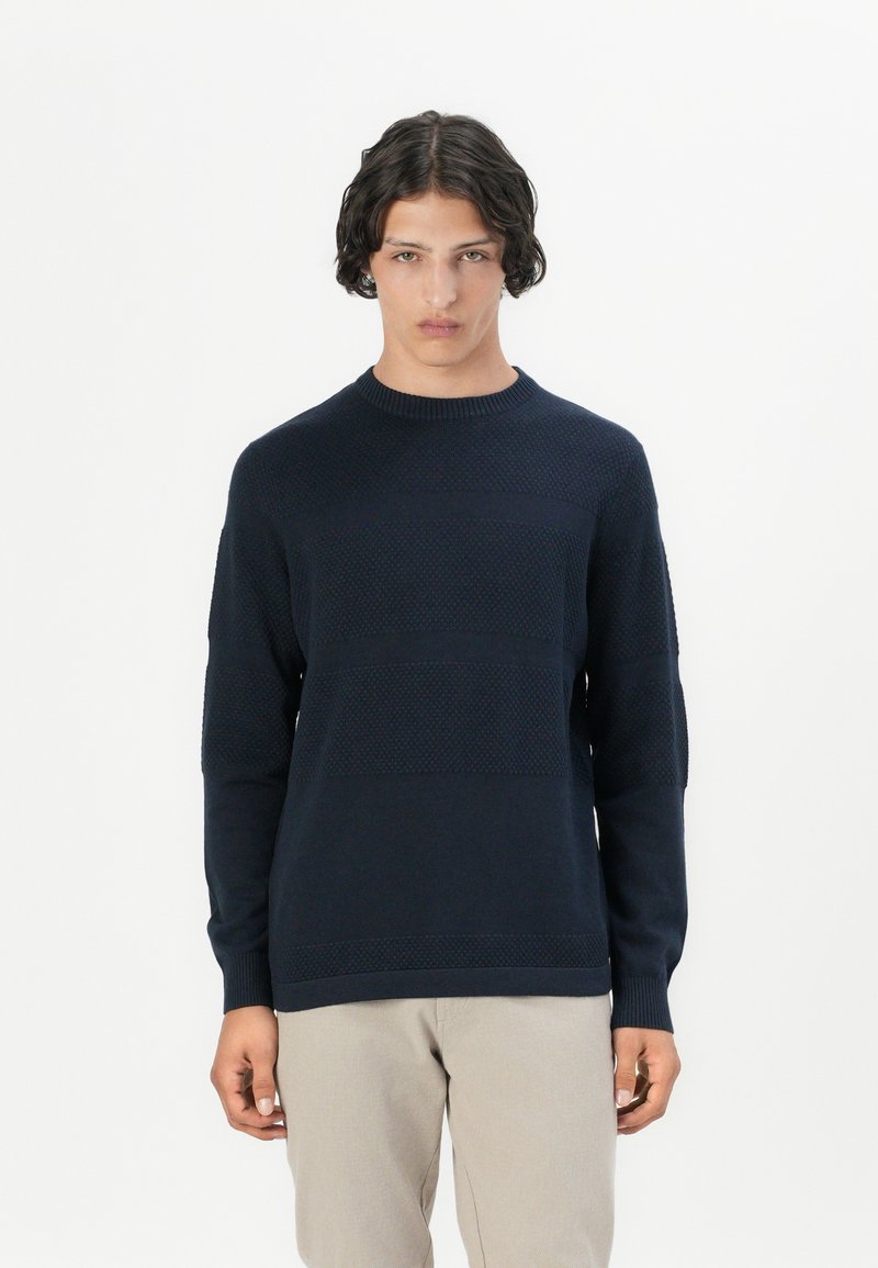 Only & Sons ONSMALIK CREW  - Trui - navy