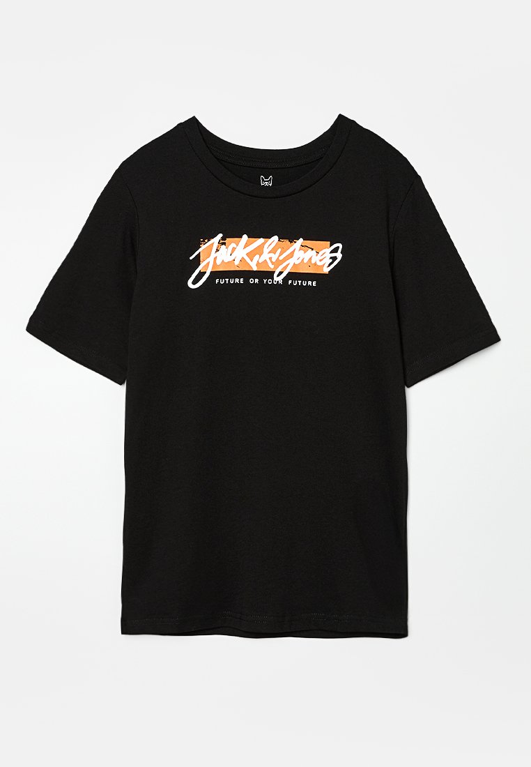 Jack & Jones Junior T-shirt print zwart Jack & Jones Junior T-shirt print zwart