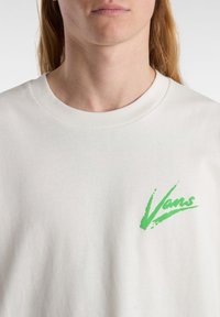 Vans BRUSH SCRIPT LOOSE FIT - T-Shirt print - marshmallow