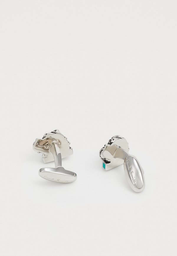 CUFFLINK DOG HEAD UNISEX - Cufflinks - metallic2