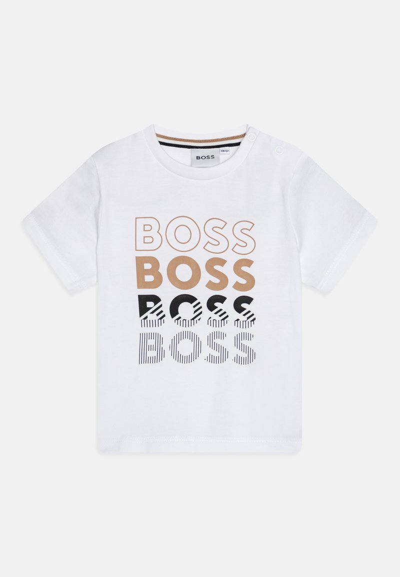 BOSS Kidswear T-shirt print wit BOSS Kidswear T-shirt print wit