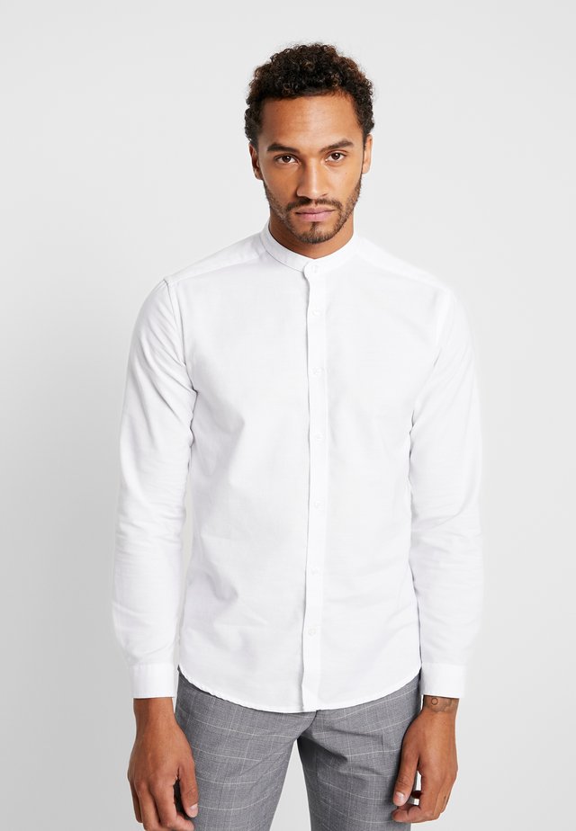 OXFORD MANDARIN - Camicia - white