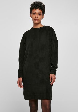 Urban Classics Strickkleid - black