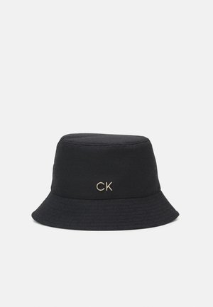 MONOGRAM JACQUARD BUCKET HAT - Klobouk - black