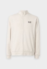 TRAIN CORE - Felpa con zip - whitecap gray