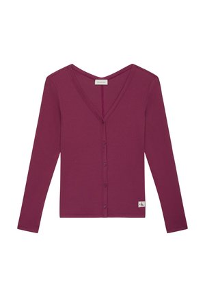 Calvin Klein Jeans, LABEL BUTTON - Longsleeve - rhododendron