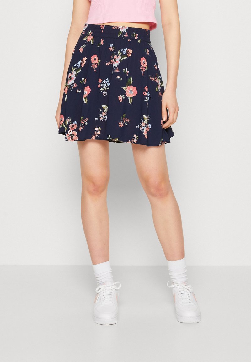 Vero Moda VMSIMPLY EASY SKATER SKIRT Mini skirt dark blue Zalando.ie