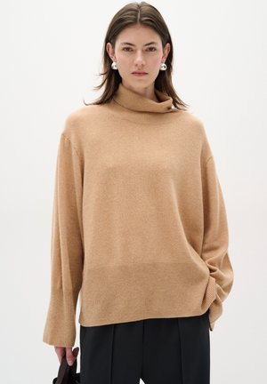 InWear MONIKA TURTLENECK - Jumper - tannin melange
