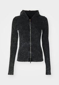 Weekday Strickjacke - black
