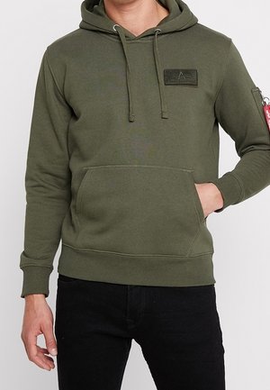 Hoodie - dark green