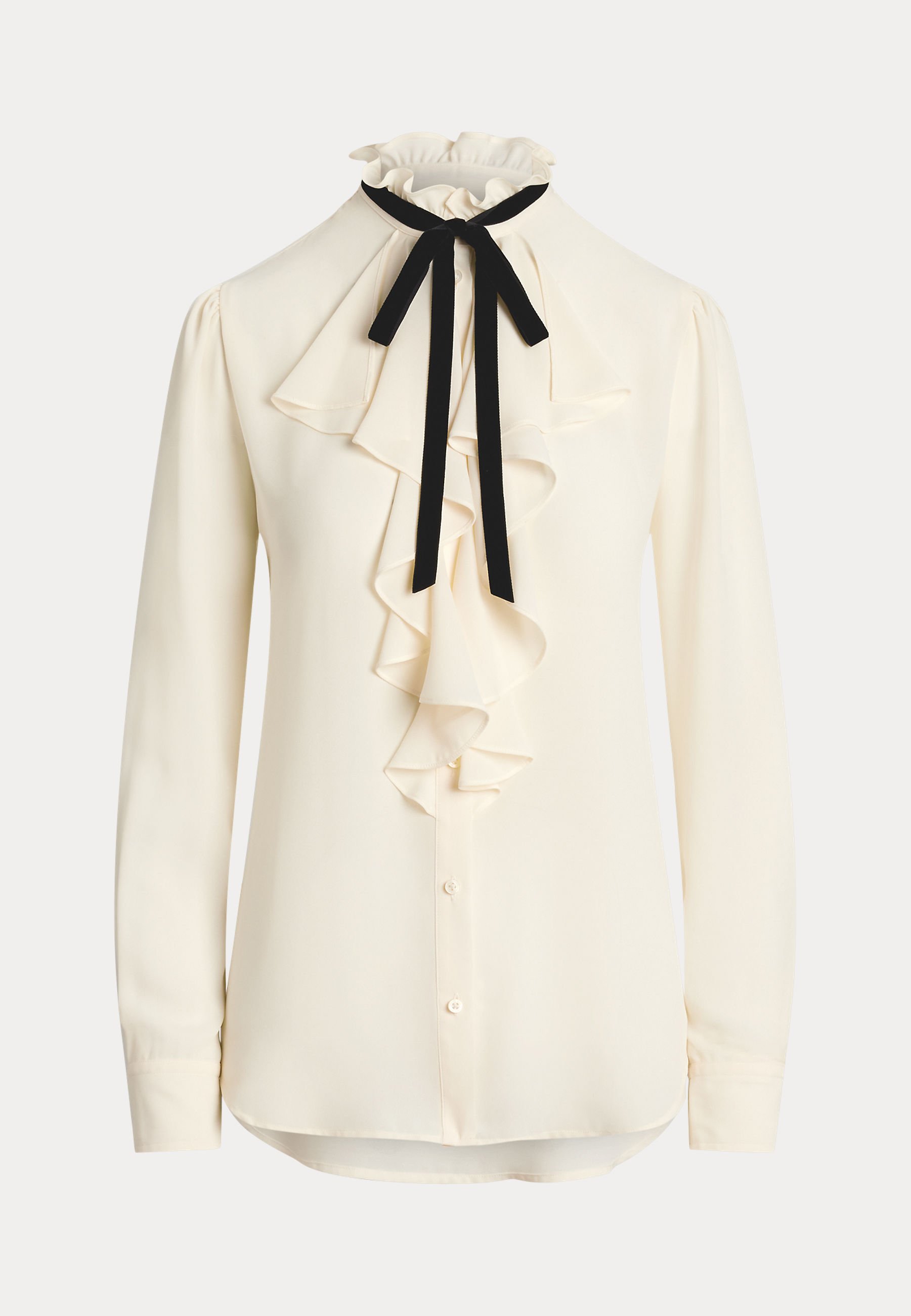 売れ筋商品|||ラルフローレン シャツ レディース トップス PLEATED ETTE BLOUSE - Blouse - mascarpone cream Women's Cream Shirts & Blouses | Ralph Lauren