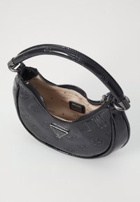 Guess ZALINA SMALL HOBO - Håndveske - black logo