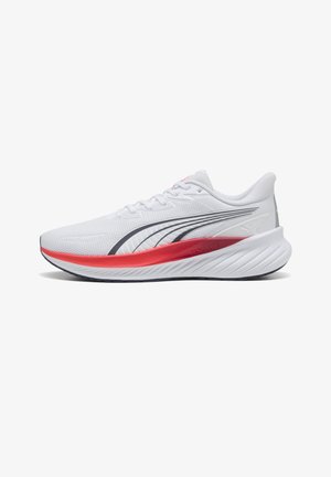 Puma, POUNCE LITE 2 LAUFSCHUHE UNISEX - Laufschuh Straße - white-ultra red-red rhythm