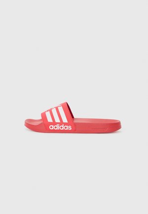 ADILETTE SHOWER LIVERPOOL UNISEX  - Badesandaler - red/white