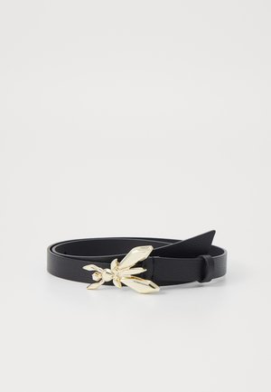 BELT - Ceinture - black/light gold-coloured