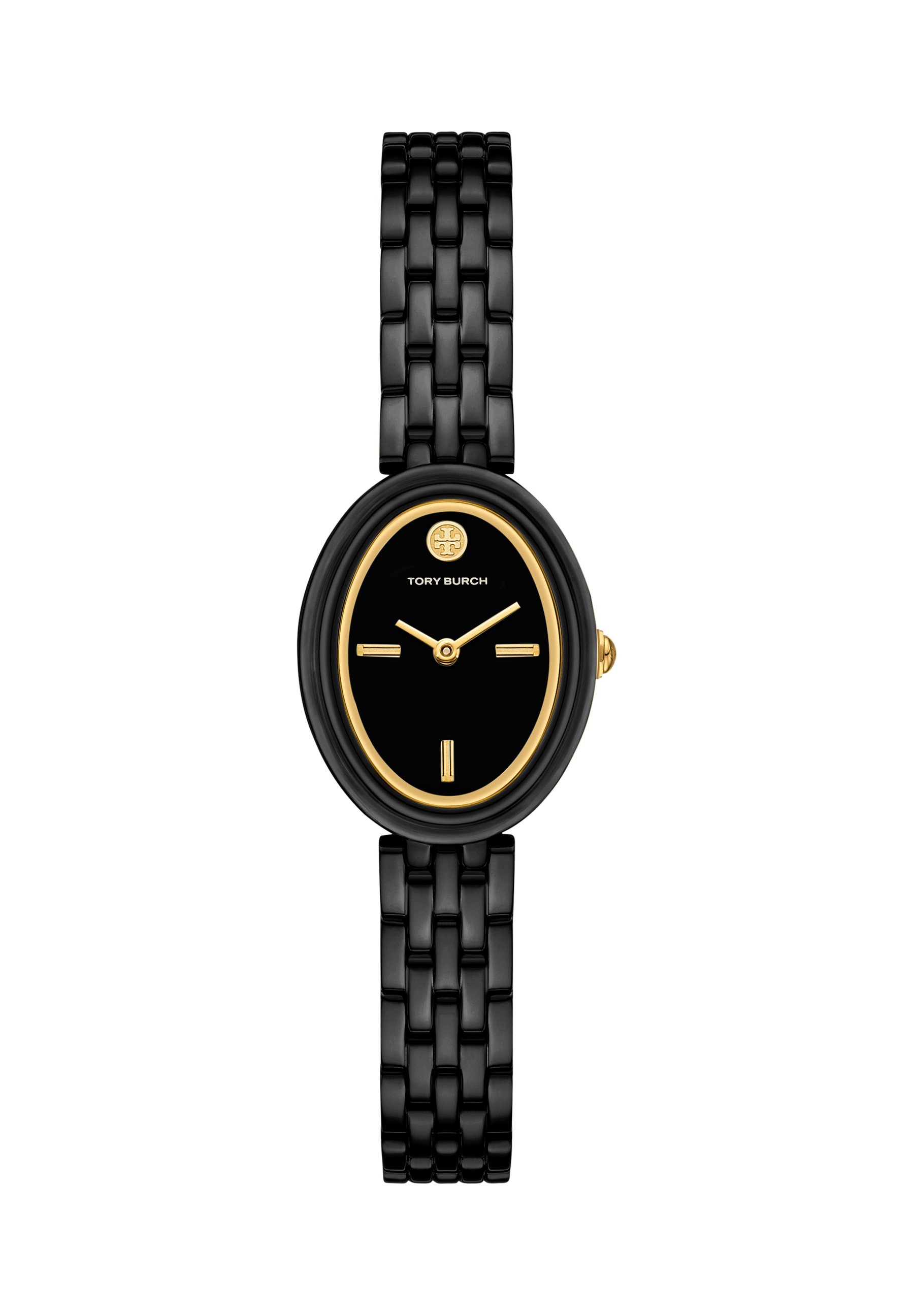 TORY BURCH ブラックウォッチ Tory Burch TRADITIONAL THE OVAL - Watch - black - Zalando