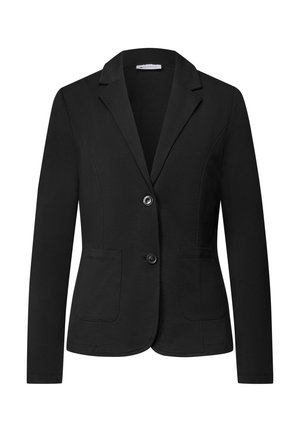 Street One, BASIC BLAZER IN UNIFARBE - Blazer - black