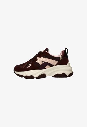 Posh by Poelman, CGIGI-02KGDUR3 - Sneakers laag - burgundy