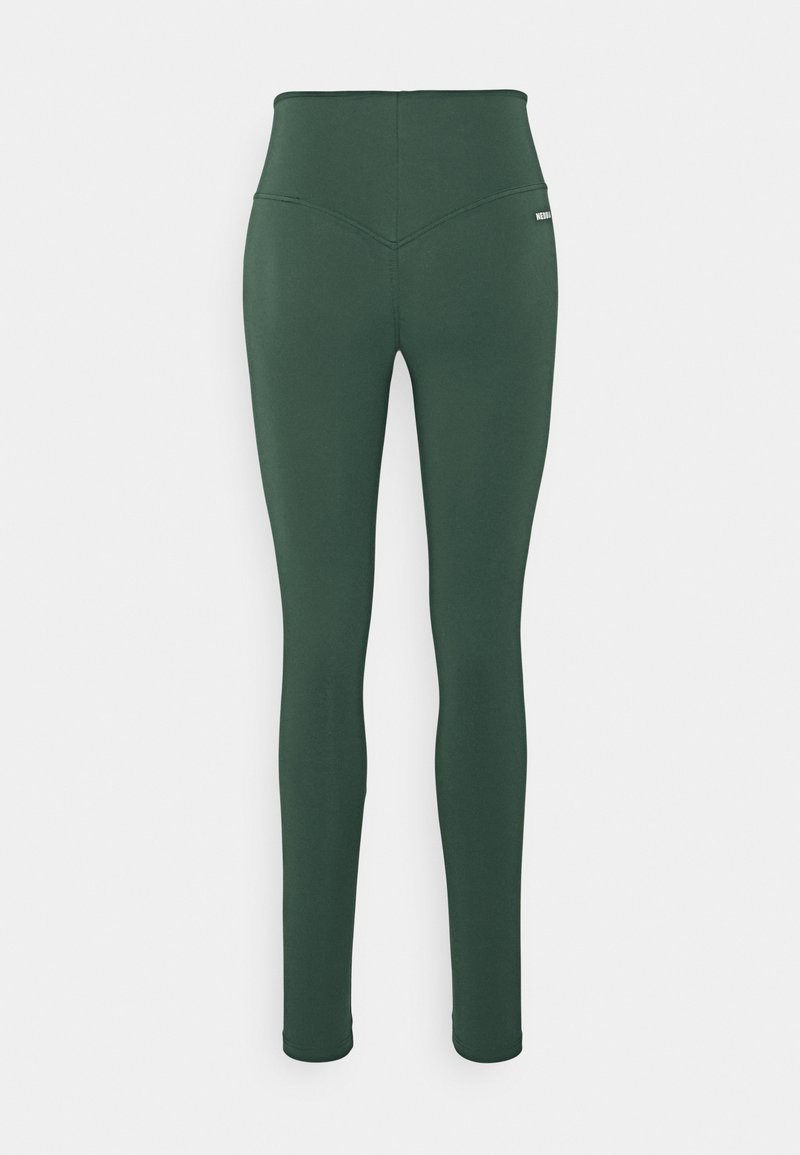 Damen Sportbekleidung | Nebbia CLASSIC HERO HIGH WAIST Tights dark green/dunkelgrün - KK72996 Damen Sportbekleidung | Nebbia CLASSIC HERO HIGH WAIST Tights dark green/dunkelgrün - KK72996