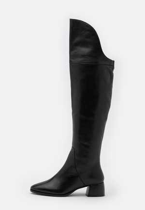 Overknee laarzen - black