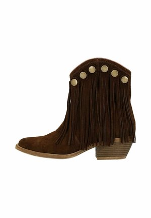 Cowboy-/Bikerlaarsjes - brown
