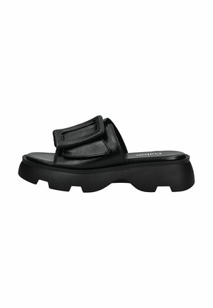 Heeled mules - schwarz