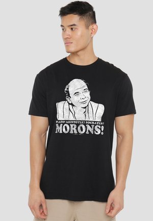 PRINCESS BRIDE MORONS - Print T-shirt - black