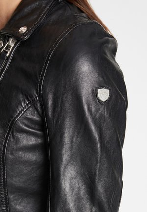 Leather jacket - bio black