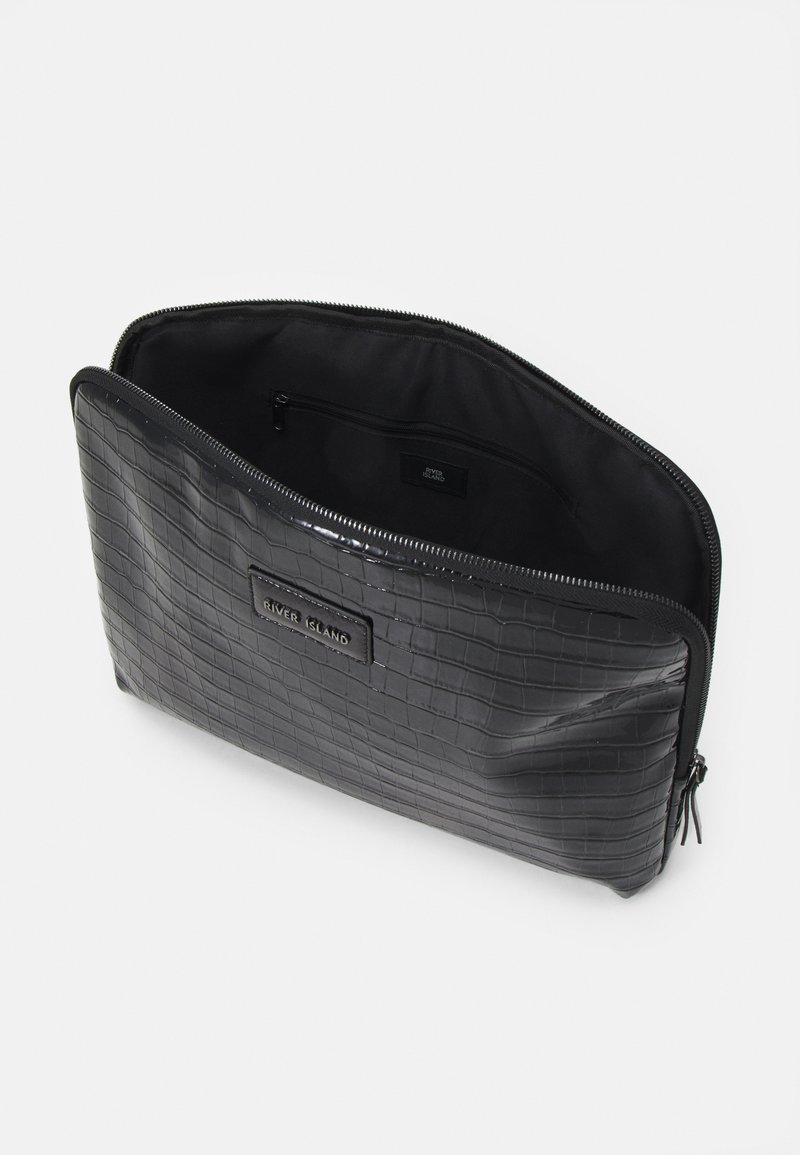 Damen Handtaschen | River Island Notebooktasche black/schwarz - QU86565 Damen Handtaschen | River Island Notebooktasche black/schwarz - QU86565