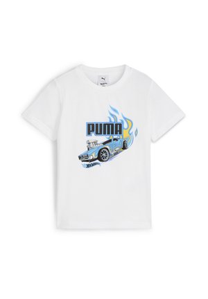 HOT WHEELS GRAPHIC - Camiseta estampada - white