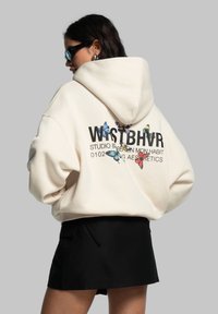 WRSTBHVR MARIPOSA - Felpa con cappuccio - gardenia