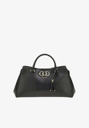 Guess, GUESS SAC BANDOULIÈRE ANADELA 3 COMP SATCH BLACK - Sac à main - black bla