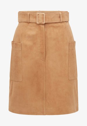 SEMITA - A-line skirt - beige