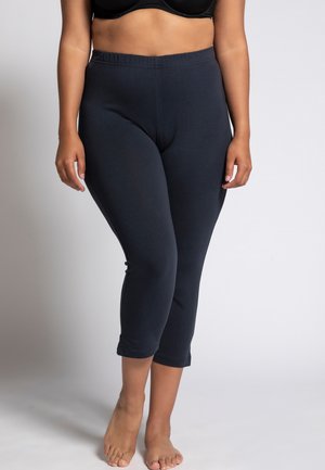 CAPRI KLASSISCHE 7/8 IN UNI SLIM FIT - Pižamos apatinė dalis - dark blue