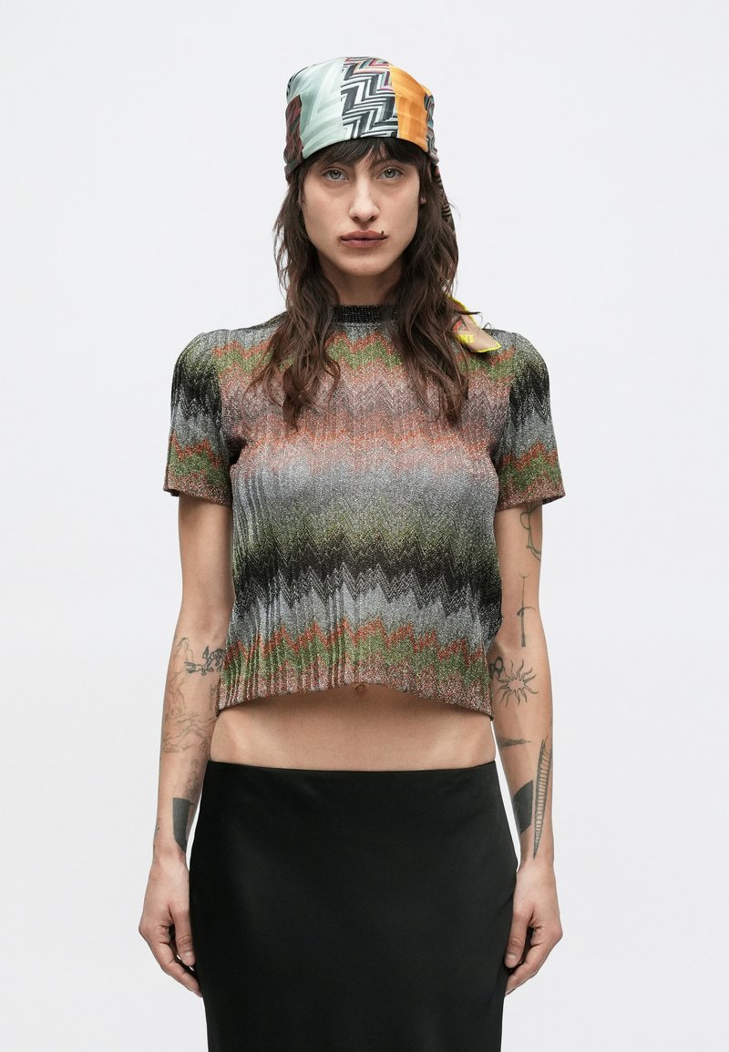 Missoni SHORT SLEEVE  - Tričko s potlačou - multi-coloured