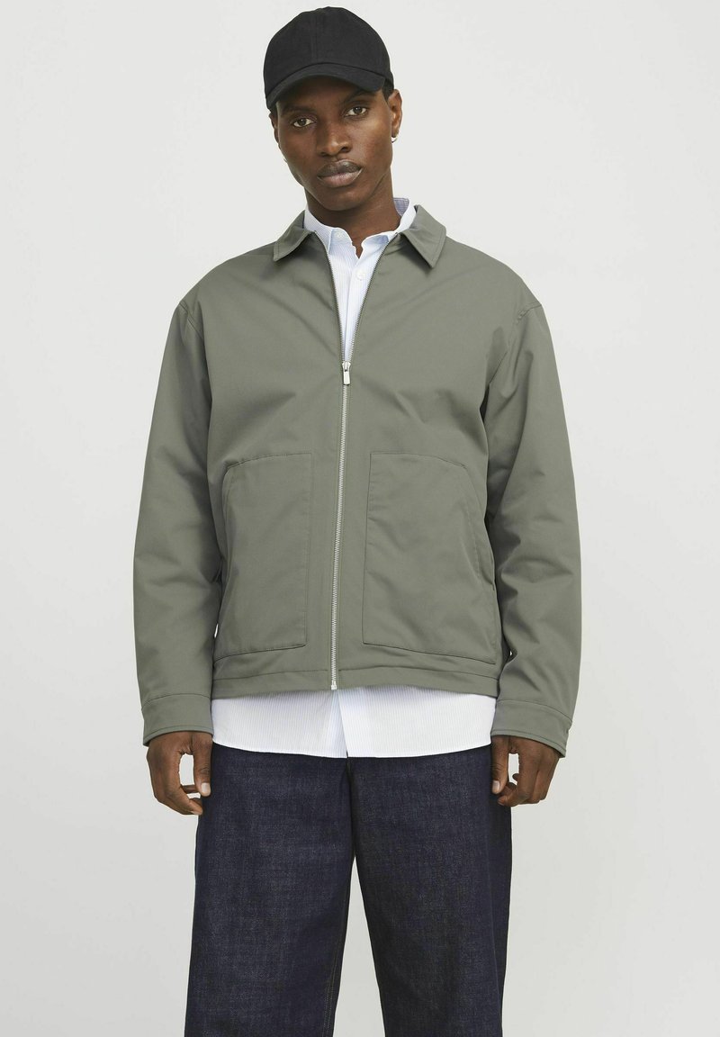 Jack & Jones JJWINSON WORKER - Veste légère - agave green