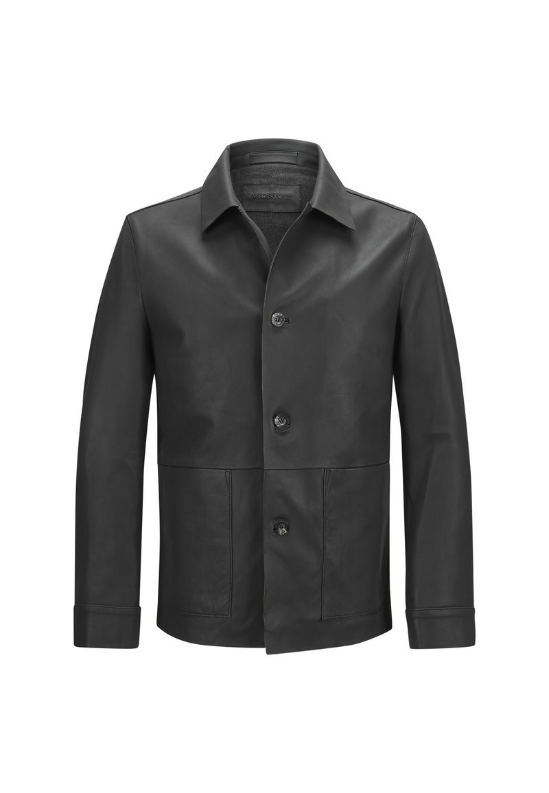 Milestone MSMASSIMO - Lederjacke - schwarz
