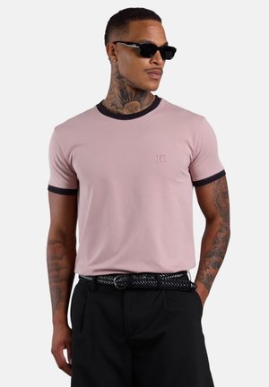 ESTEEM, CONTRAST - T-Shirt basic - ashrose