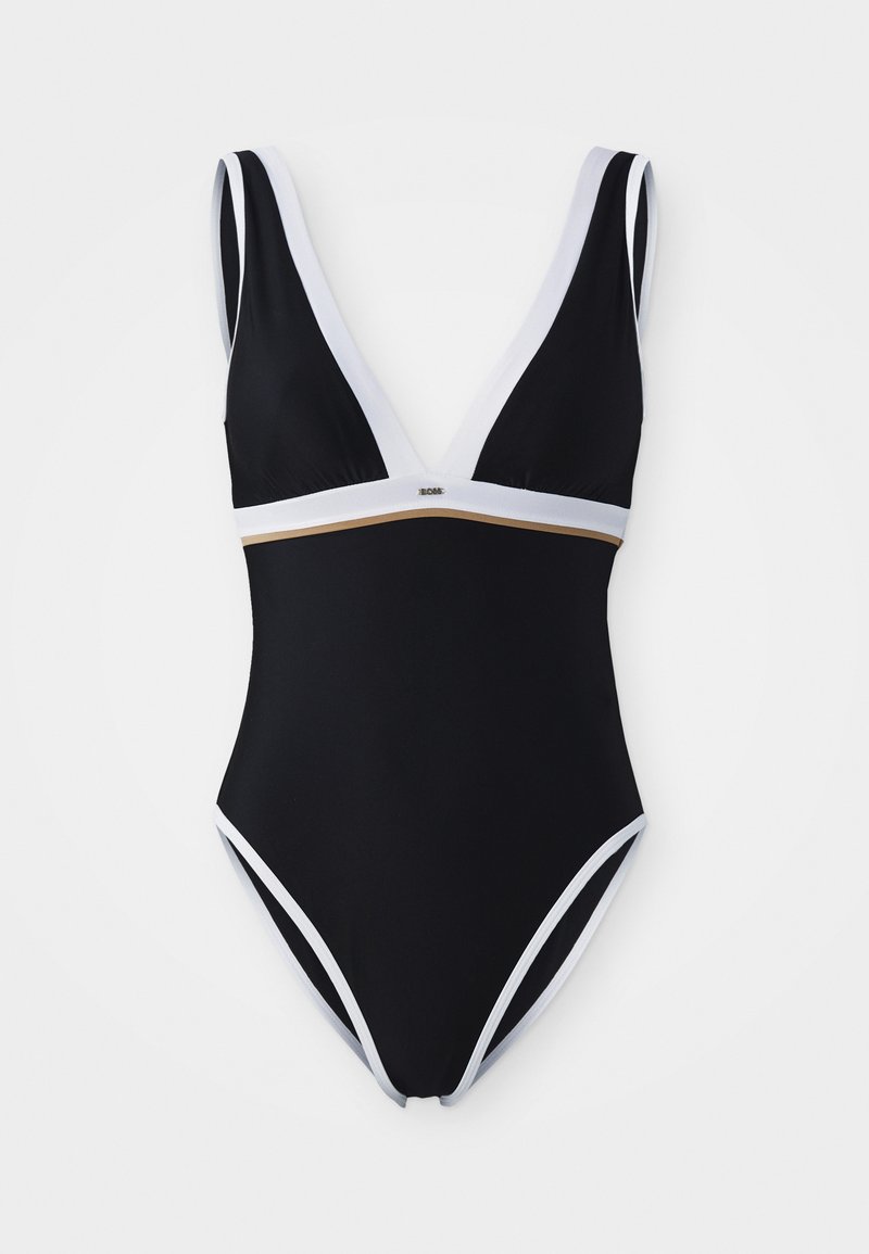 BOSS CODES SWIMSUIT - Swimsuit - black - Zalando